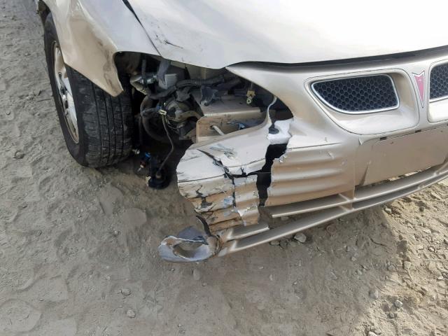 1G2NF52T41C197171 - 2001 PONTIAC GRAND AM S TAN photo 9