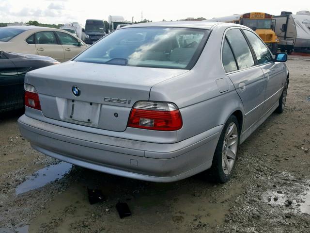 WBADT43402GY96919 - 2002 BMW 525 I AUTO SILVER photo 4