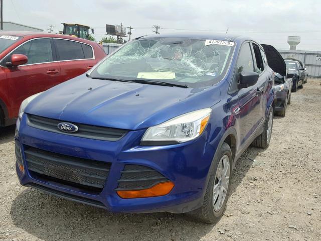 1FMCU0F76DUD17510 - 2013 FORD ESCAPE S BLUE photo 2