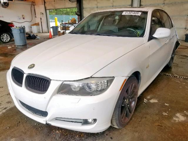 WBAPL3C51AA408319 - 2010 BMW 335 XI WHITE photo 2