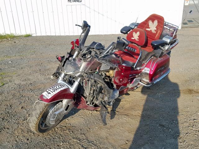 1HFSC2246WA000301 - 1998 HONDA GL1500 SE RED photo 2