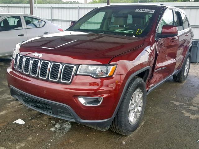 1C4RJEAG3KC543938 - 2019 JEEP GRAND CHER RED photo 2