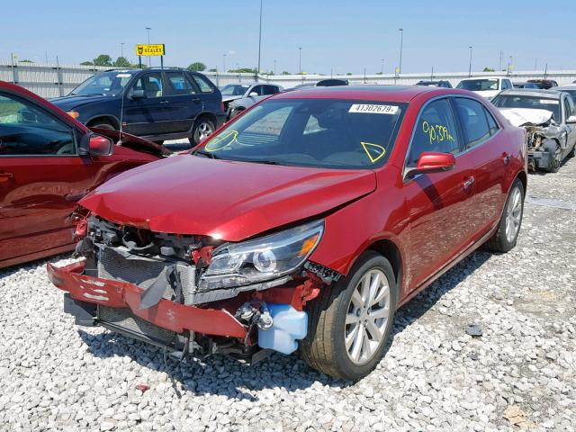 1G11H5SA3DF231857 - 2013 CHEVROLET MALIBU LTZ წითელი ფოტო 2