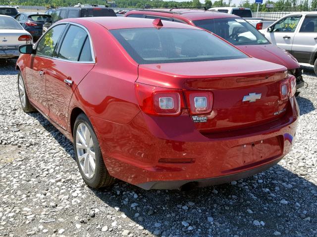 1G11H5SA3DF231857 - 2013 CHEVROLET MALIBU LTZ წითელი ფოტო 3
