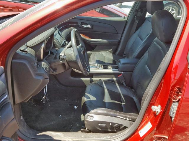 1G11H5SA3DF231857 - 2013 CHEVROLET MALIBU LTZ წითელი ფოტო 5