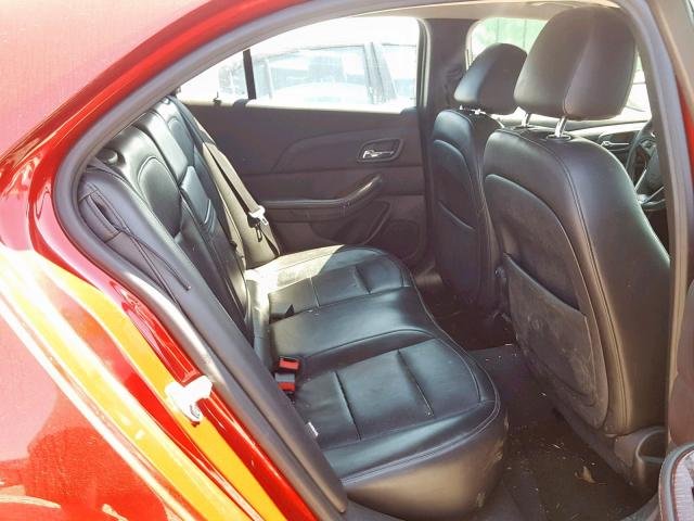 1G11H5SA3DF231857 - 2013 CHEVROLET MALIBU LTZ წითელი ფოტო 6