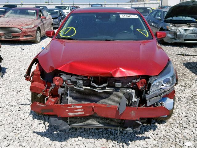 1G11H5SA3DF231857 - 2013 CHEVROLET MALIBU LTZ წითელი ფოტო 7