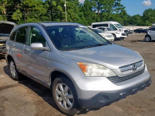 5J6RE38789L022989 - 2009 HONDA CR-V EXL SILVER photo 1