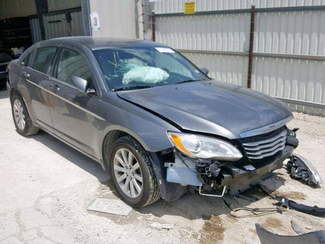 1C3CCBBB1DN540033 - 2013 CHRYSLER 200 TOURIN GRAY photo 1