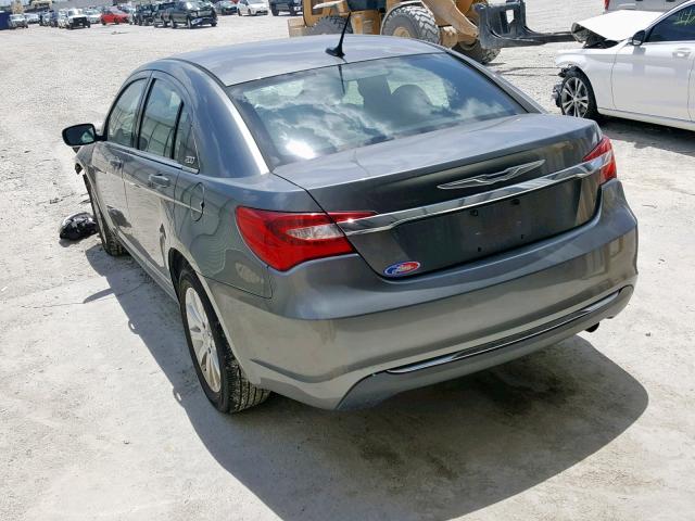 1C3CCBBB1DN540033 - 2013 CHRYSLER 200 TOURIN GRAY photo 3