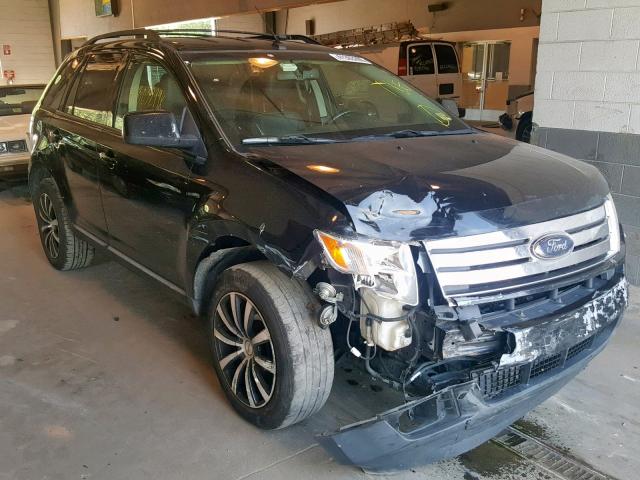 2FMDK48CX8BA11692 - 2008 FORD EDGE SEL BLACK photo 1