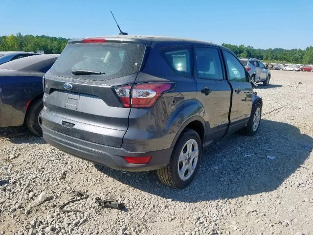 1FMCU0F74HUE90478 - 2017 FORD ESCAPE S GRAY photo 4