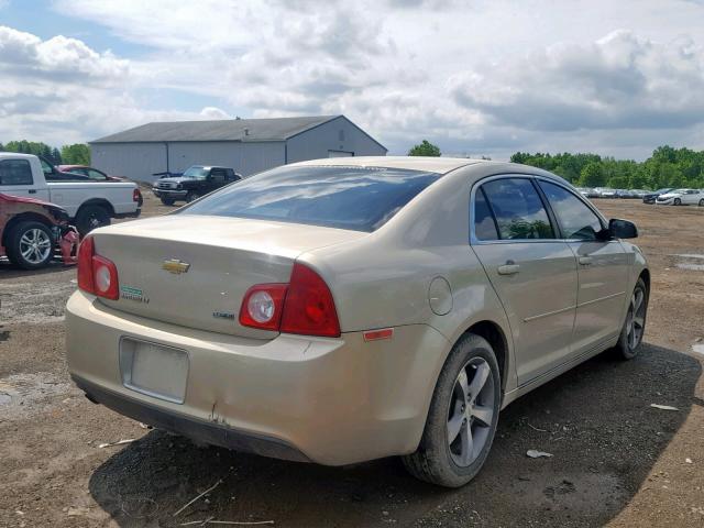 1G1ZC5EU9BF361372 - 2011 CHEVROLET MALIBU 1LT 棕色 照片 4