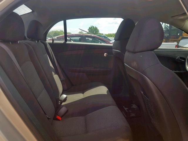 1G1ZC5EU9BF361372 - 2011 CHEVROLET MALIBU 1LT 棕色 照片 6