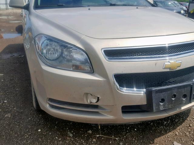 1G1ZC5EU9BF361372 - 2011 CHEVROLET MALIBU 1LT 棕色 照片 9