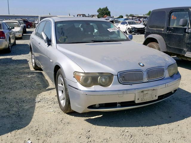 WBAGN63432DR05925 - 2002 BMW 745 LI SILVER photo 1