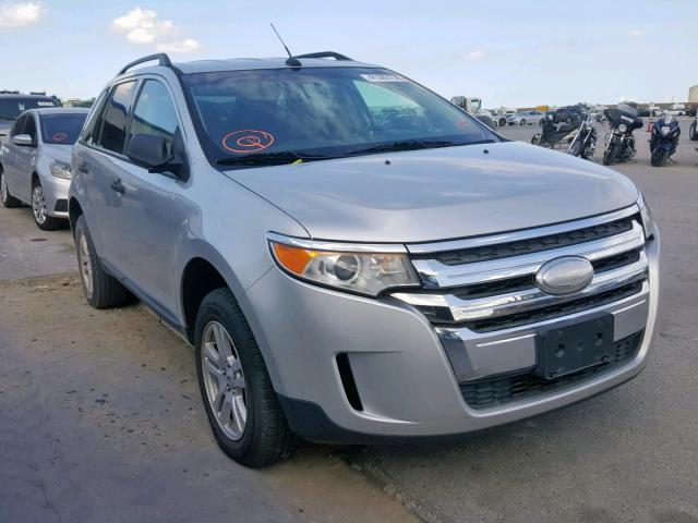 2FMDK3GC1DBA17127 - 2013 FORD EDGE SE GRAY photo 1