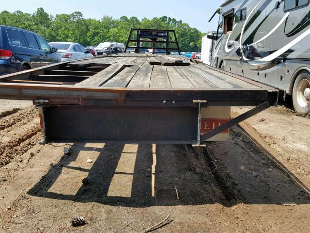 13ZGF402961005605 - 2006 FLAT TRAILER BLACK photo 9