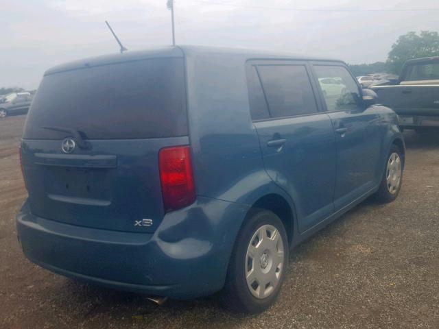 JTLKE50E081005860 - 2008 TOYOTA SCION XB 青色 照片 4