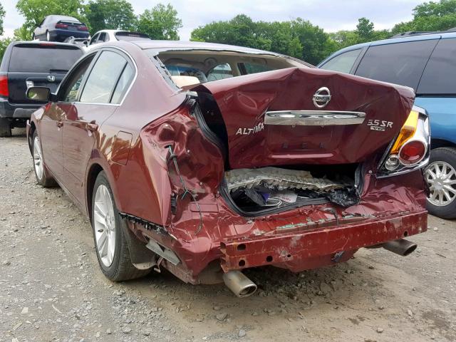 1N4BL2AP5CC165722 - 2012 NISSAN ALTIMA SR RED photo 3