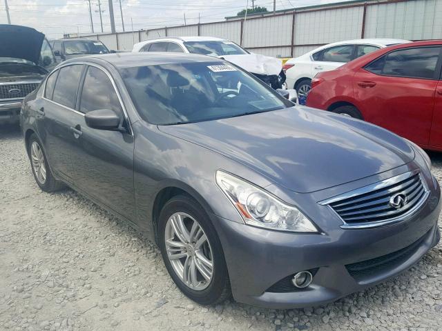 JN1CV6AP0AM406578 - 2010 INFINITI G37 BASE GRAY photo 1