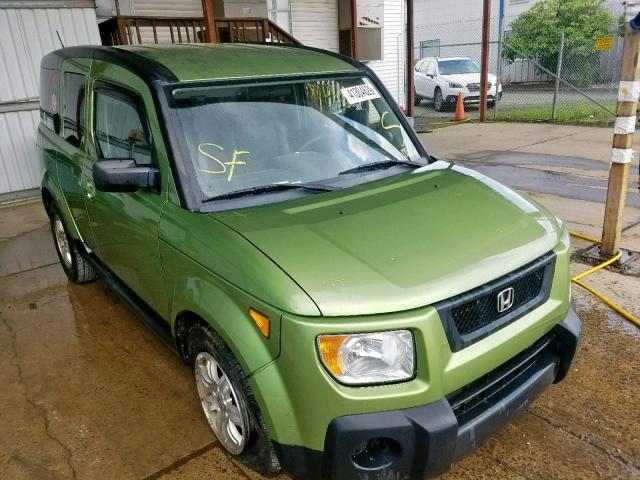 5J6YH28736L021208 - 2006 HONDA ELEMENT EX GREEN photo 1