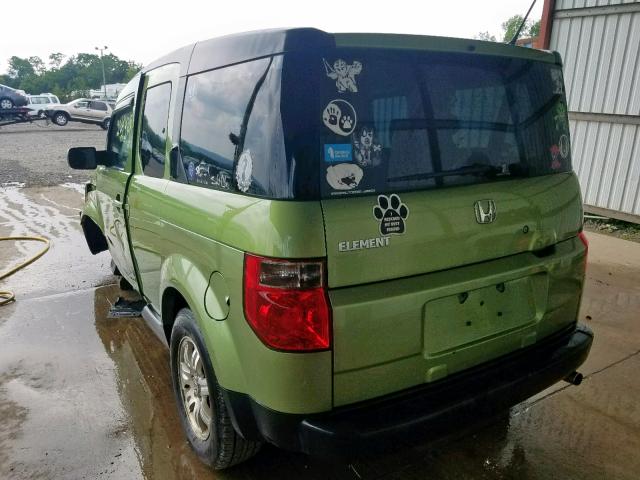 5J6YH28736L021208 - 2006 HONDA ELEMENT EX GREEN photo 3