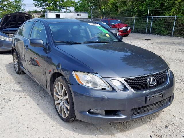 JTHCH96SX60018337 - 2006 LEXUS GS 300 GRAY photo 1