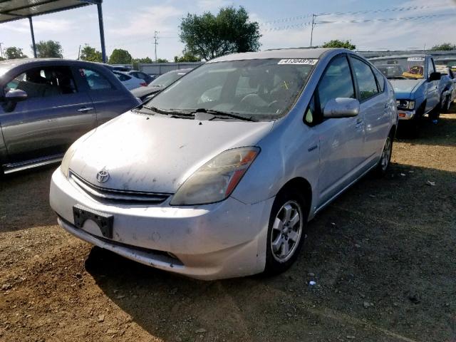 JTDKB20U793521889 - 2009 TOYOTA PRIUS SILVER photo 2