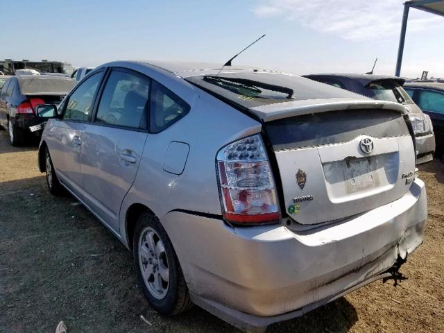 JTDKB20U793521889 - 2009 TOYOTA PRIUS SILVER photo 3