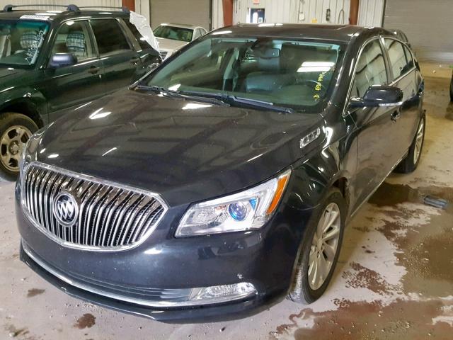 1G4GB5G3XFF190848 - 2015 BUICK LACROSSE BLACK photo 2