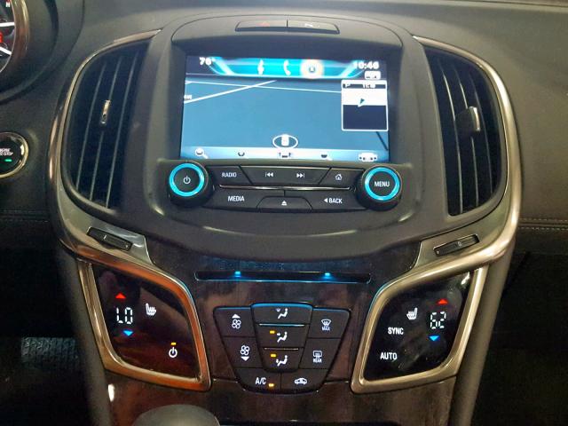 1G4GB5G3XFF190848 - 2015 BUICK LACROSSE BLACK photo 9