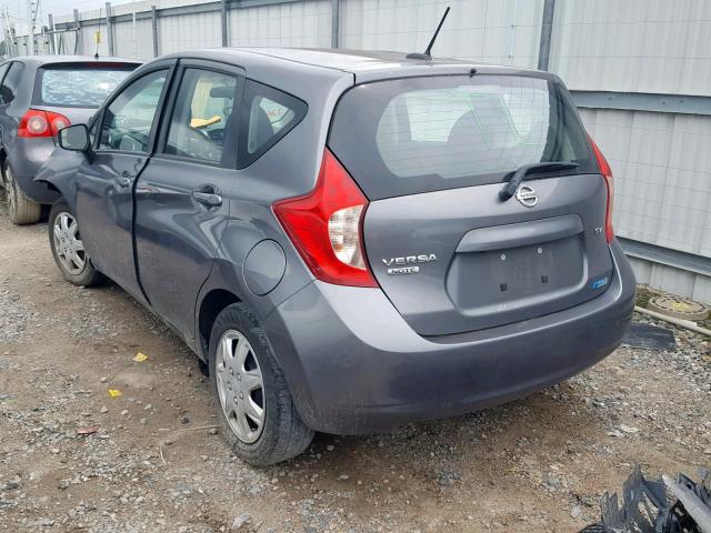 3N1CE2CP9GL362489 - 2016 NISSAN VERSA NOTE GRAY photo 3