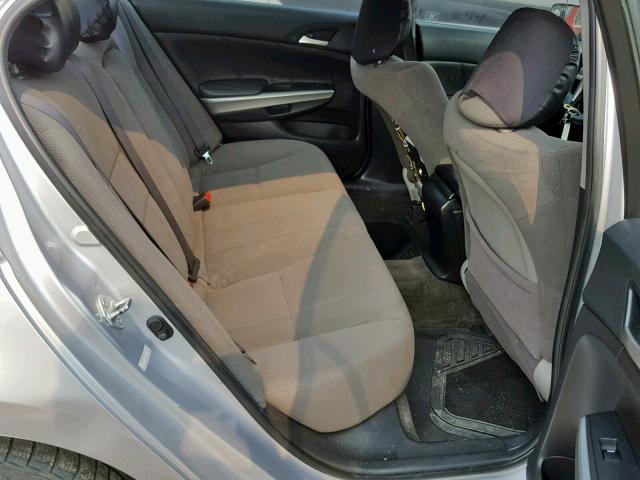 1HGCP25818A023748 - 2008 HONDA ACCORD EXL SILVER photo 6