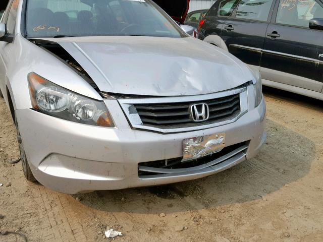 1HGCP25818A023748 - 2008 HONDA ACCORD EXL SILVER photo 9