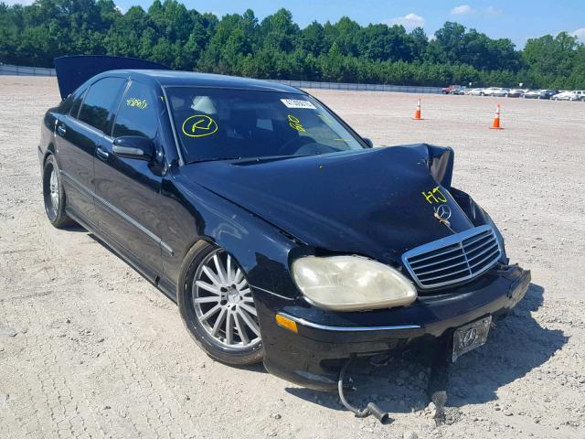 WDBNG75J7YA101956 - 2000 MERCEDES-BENZ S 500 BLACK photo 1