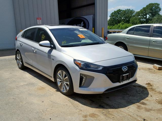 KMHC85LC4HU023953 - 2017 HYUNDAI IONIQ LIMI SILVER photo 1