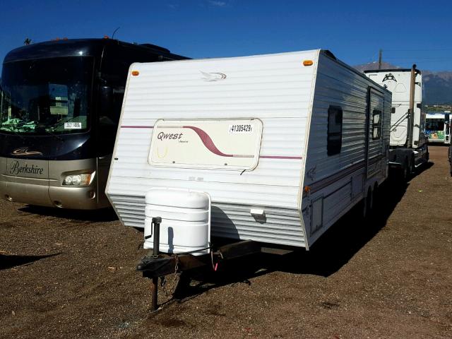 1UJBJ02MXY56D0141 - 2000 JAYCO QWEST  WHITE photo 2