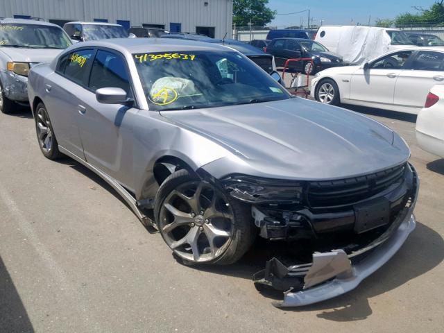 2C3CDXHG7GH241639 - 2016 DODGE CHARGER SX GRAY photo 1