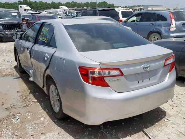 4T4BF1FK3CR171068 - 2012 TOYOTA CAMRY BASE TAN photo 3