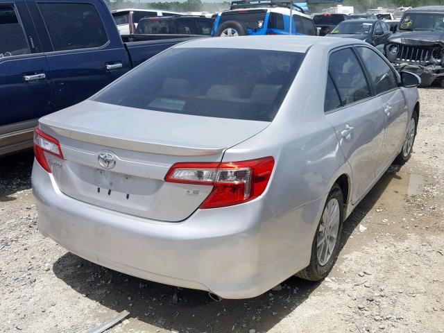 4T4BF1FK3CR171068 - 2012 TOYOTA CAMRY BASE TAN photo 4