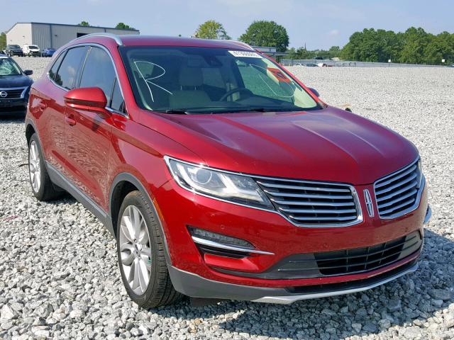 5LMCJ1A99FUJ23030 - 2015 LINCOLN MKC RED photo 1