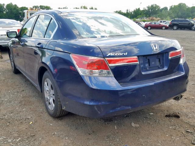 1HGCP2F49BA149312 - 2011 HONDA ACCORD LXP BLUE photo 3