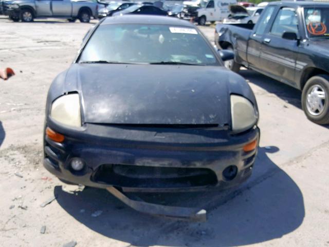 4A3AC74H33E020865 - 2003 MITSUBISHI ECLIPSE GT BLACK photo 9