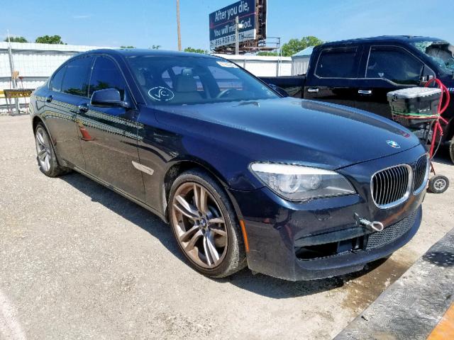 WBAKA8C55CDS99751 - 2012 BMW 750 I BLUE photo 1