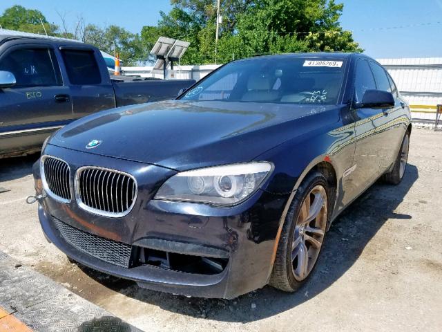 WBAKA8C55CDS99751 - 2012 BMW 750 I BLUE photo 2