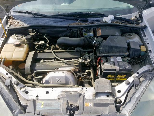 3FAFP31323R185730 - 2003 FORD FOCUS ZX3 SILVER photo 7