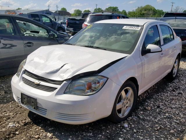 1G1AF5F56A7193534 - 2010 CHEVROLET COBALT 2LT WHITE photo 2