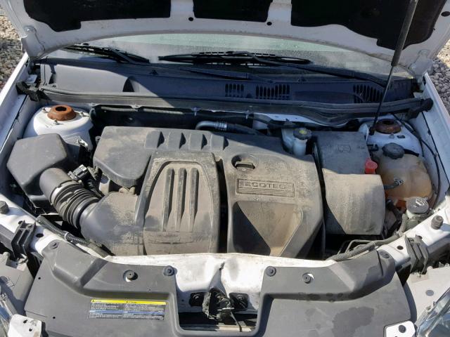 1G1AF5F56A7193534 - 2010 CHEVROLET COBALT 2LT WHITE photo 7