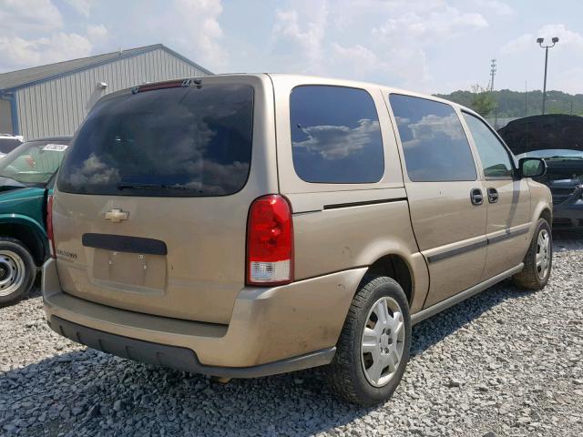 1GNDV23L96D116813 - 2006 CHEVROLET UPLANDER L 金色 照片 4